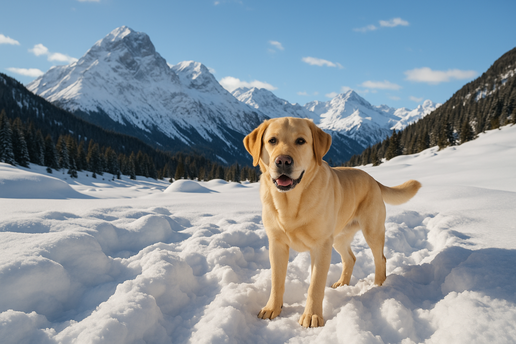 chien coussinets froid
