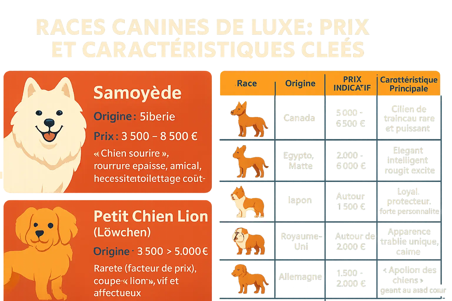 Chiens de race rare
