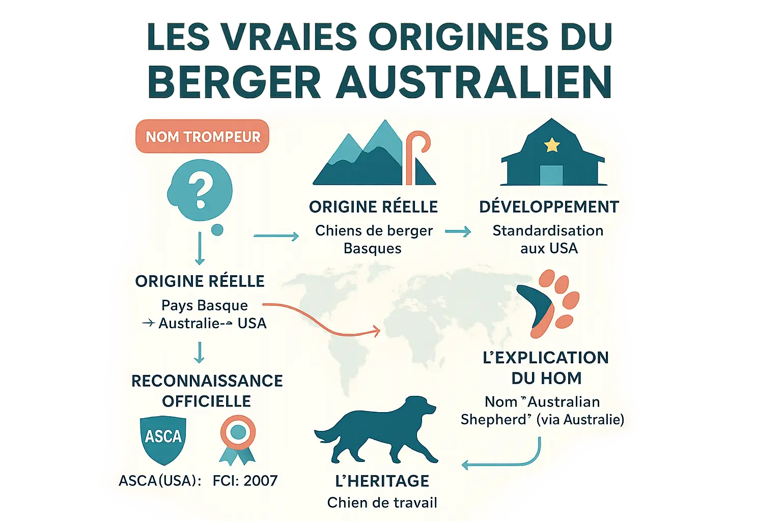 <strong>Berger australien</strong> de profil, museau relevé, regard vif