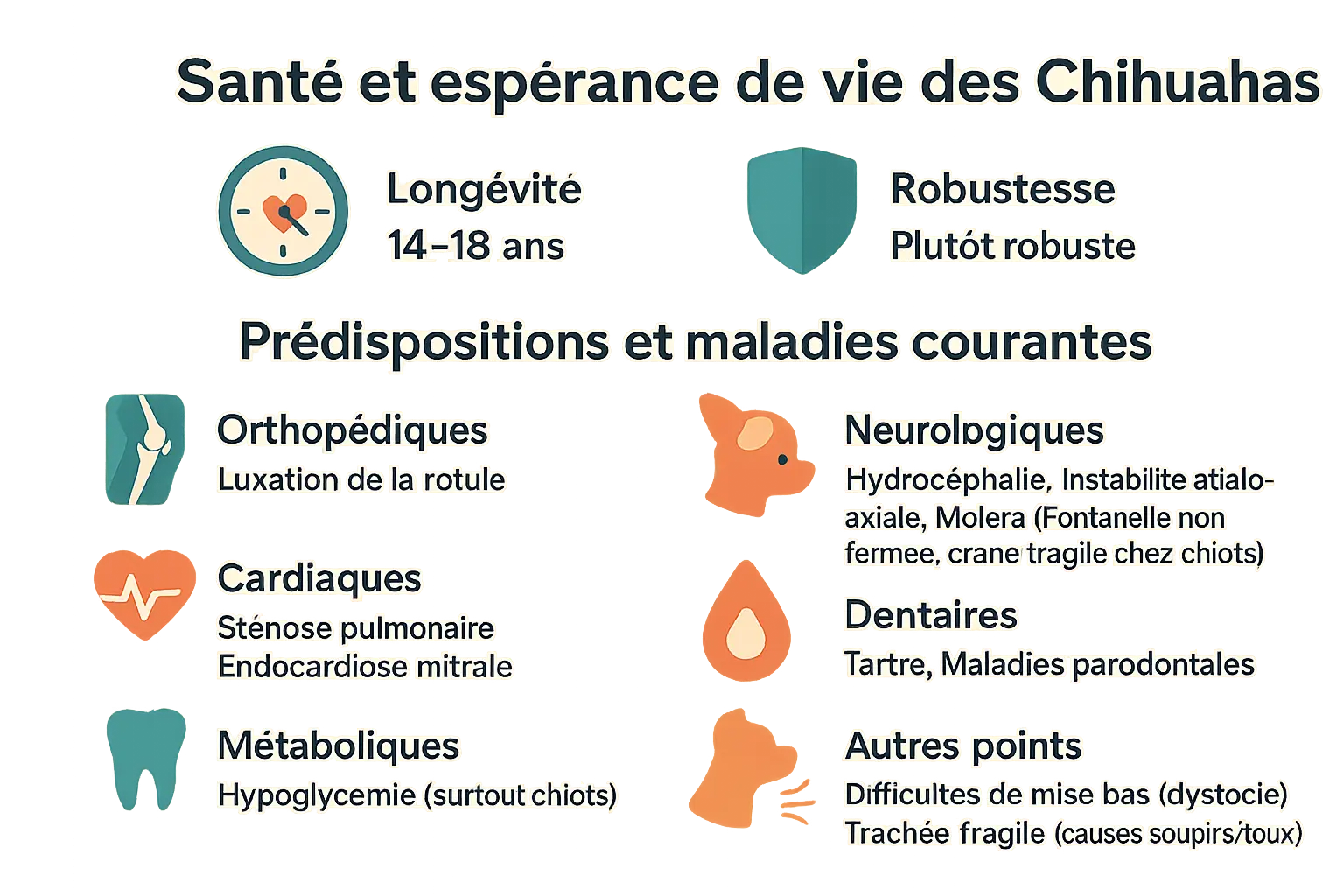 Chihuahua en consultation vétérinaire