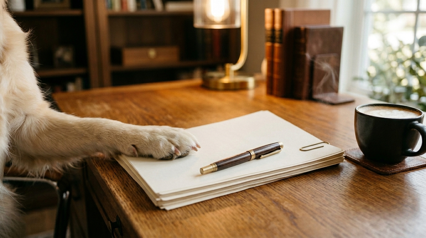 Dossier administratif pour la cession d'un chien