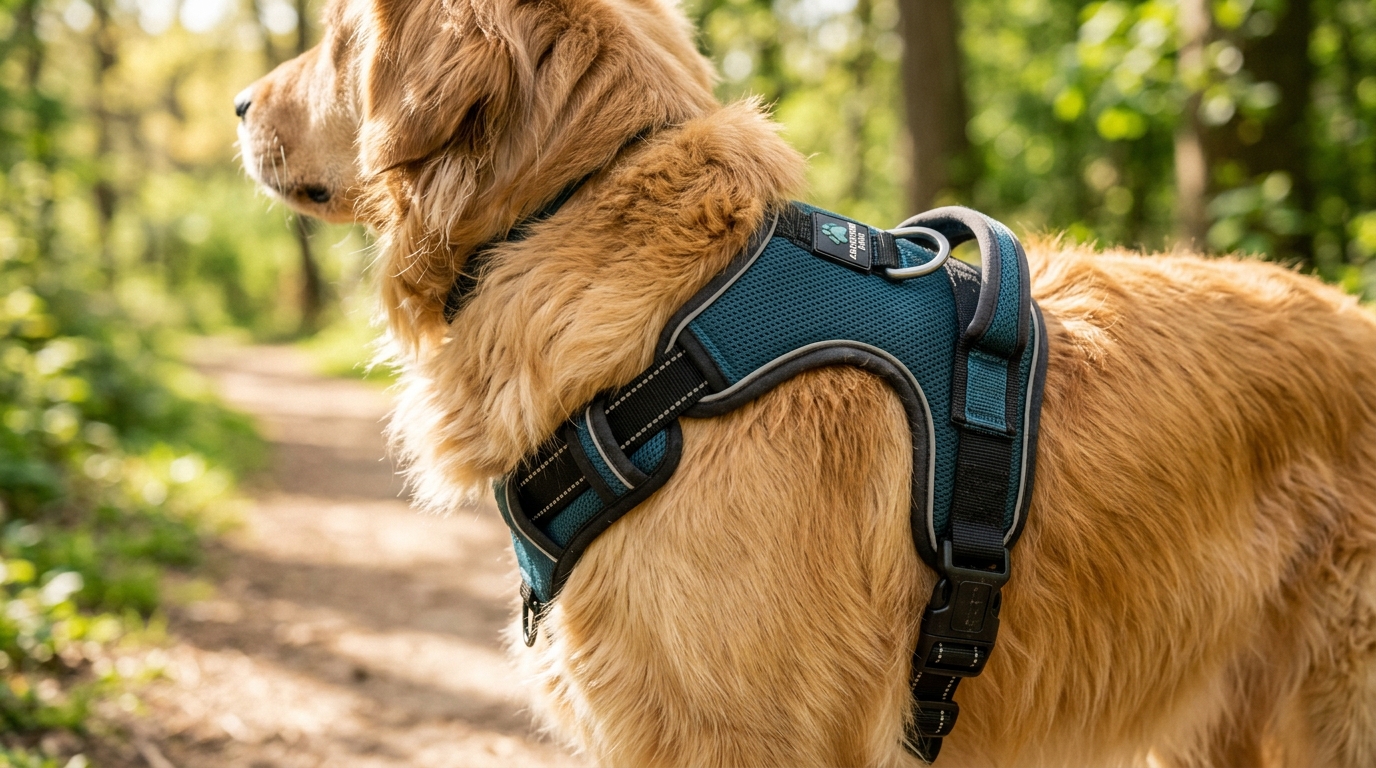 Harnais ergonomique et confortable pour chien