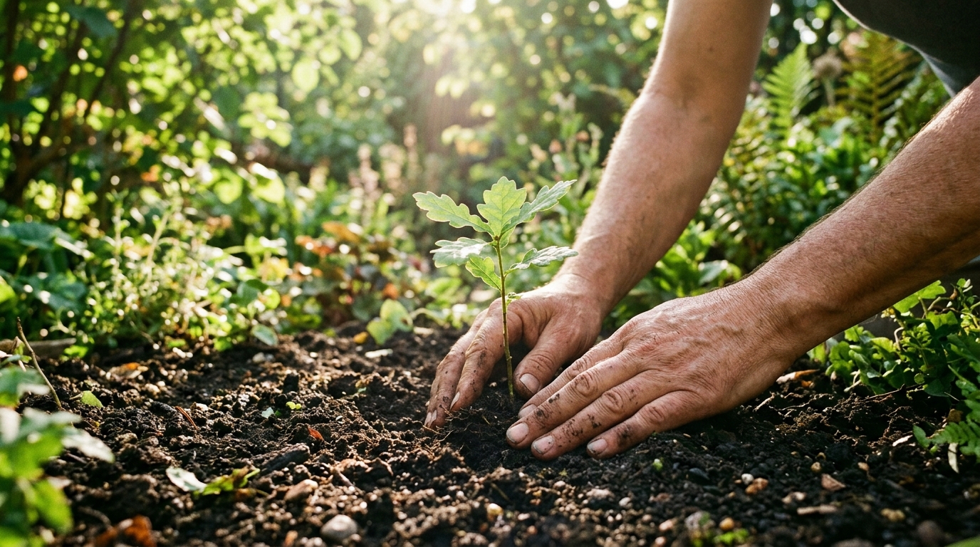 Planter un arbre en mémoire d'un chien