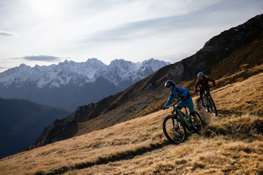 Riding the best MTB trails in Switzerland
