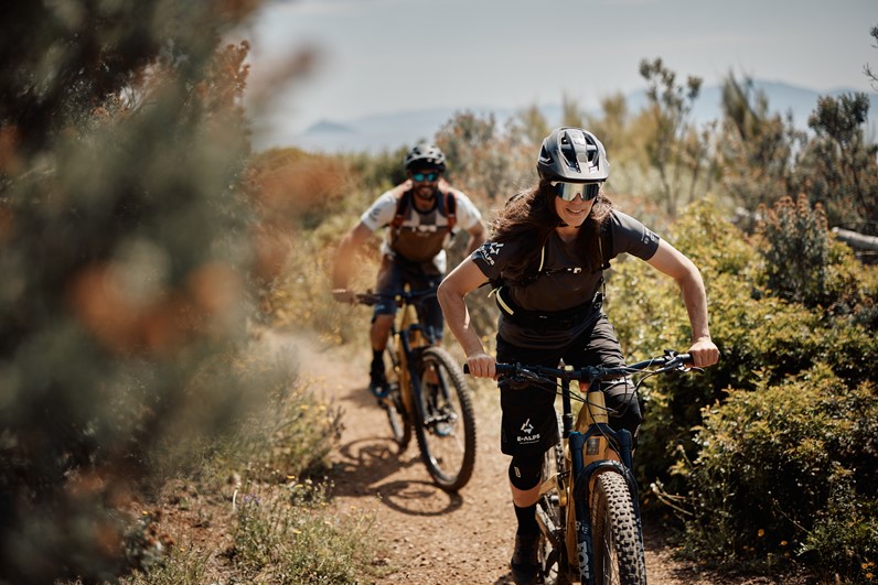Tuscany trails, fast and flowy, are perfect for e-MTB