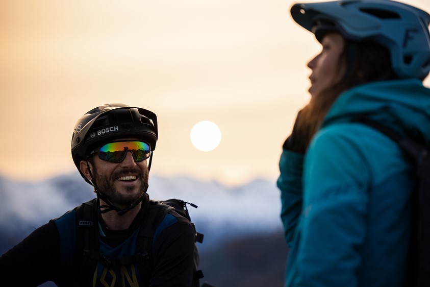 E-Alps co-founder Adrià Mercadé in his element