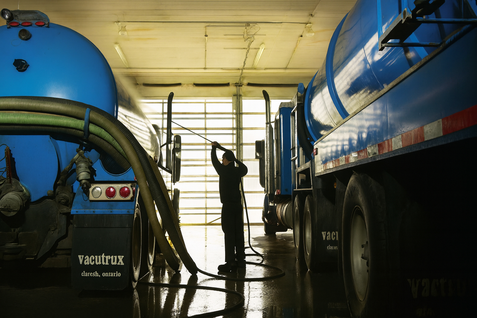 subject/scene: image of church members volunteering at a food drive