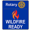 Rotary Wildfire logo
