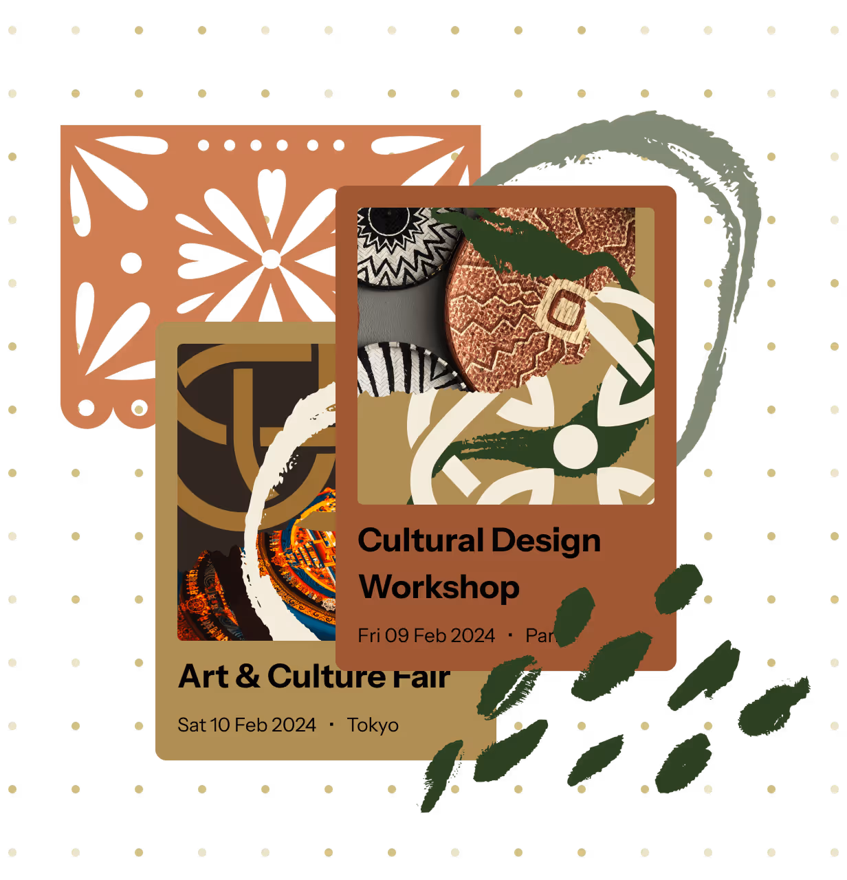 event background art