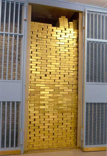 Gold vault, Federal Reserve Bank of New York