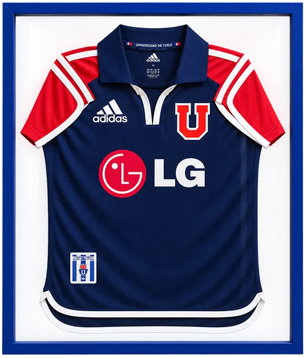 Camiseta de fútbol enmarcada