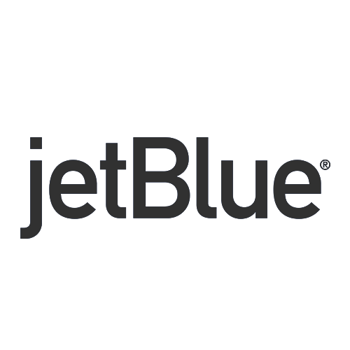 JetBlue logo.