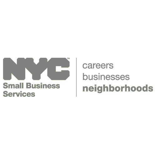 NYC Small Business Services logo alongside NYC Housing neighborhoods logo.