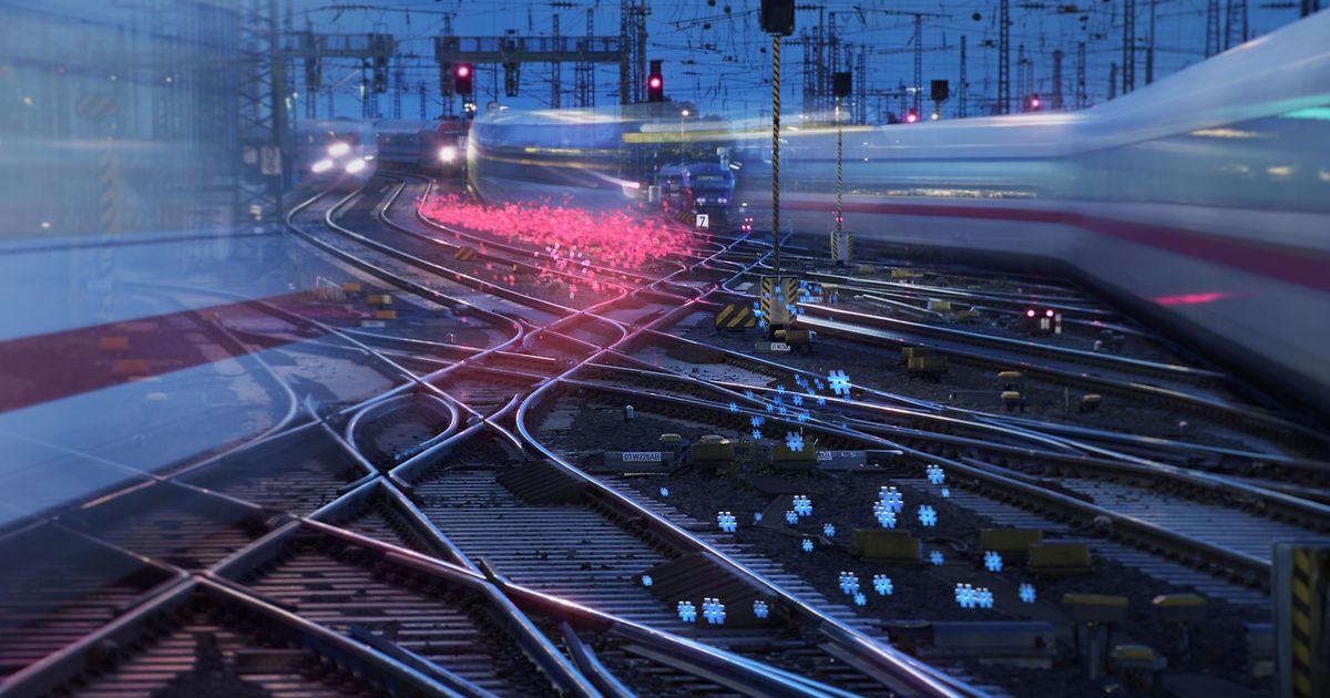 SECOSERV-Mitarbeiter beim Aufbau eines mobilen Kameraturms in Salzburg für die Streckensanierung der Deutschen Bahn