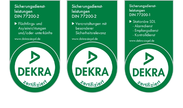 DEKRA Zertifizierung von SECOSERV GMBH nach DIN 77200-1 und DIN 77200-2 im Jahr 2026