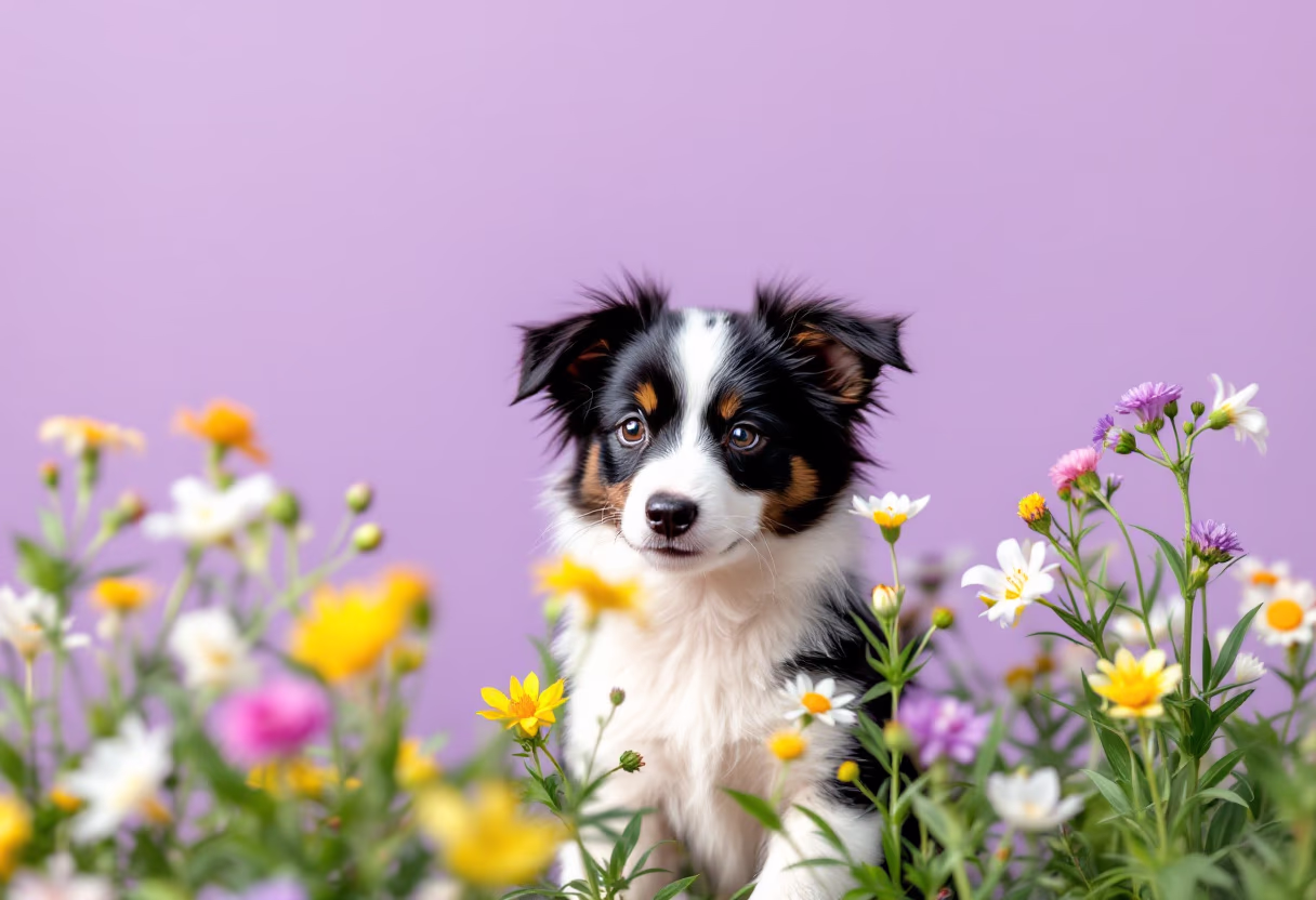 [background image] image of a playful puppy frolicking in the grass