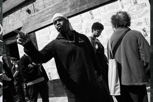 Photo by Jessica Lehrman, commissioned by Kiron Heriot-Darragh for Jordan Brand.ASAP Ferg at New York Fashion Week for Jordan Brand