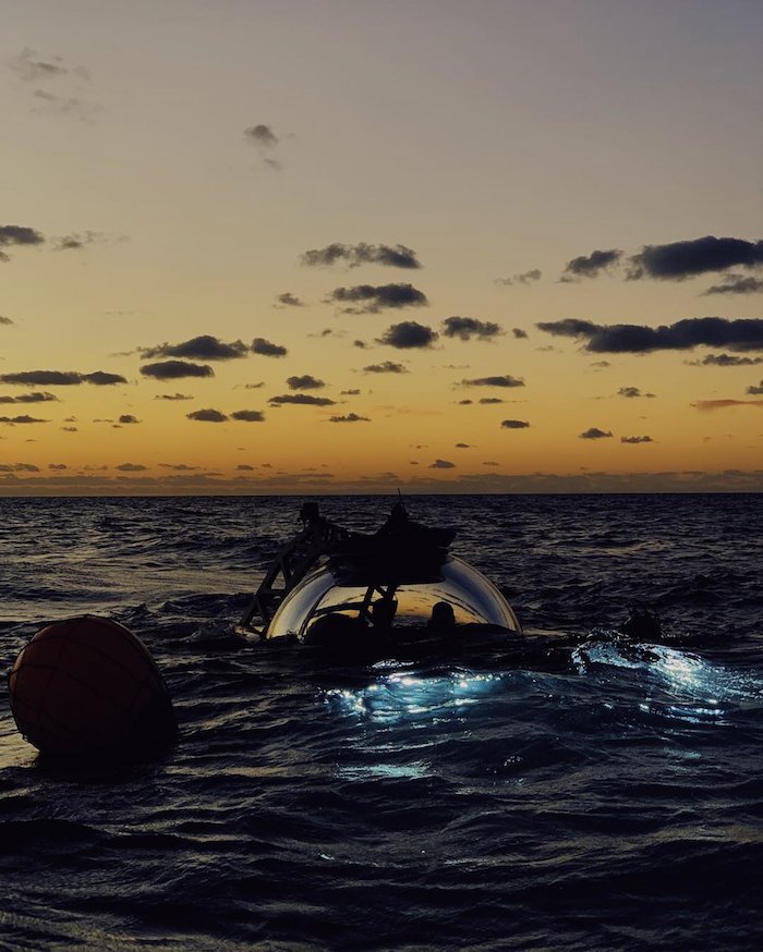 Photos by Sasha Arutyunova, commissioned by Kiron Heriot-Darragh.Capturing the submersibles for deep sea research partner OceanX, based in New York for Apple social.