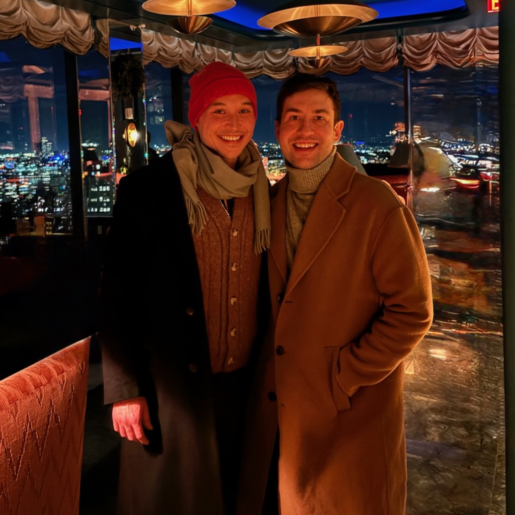 image of founders with a shared moment (for a edtech)