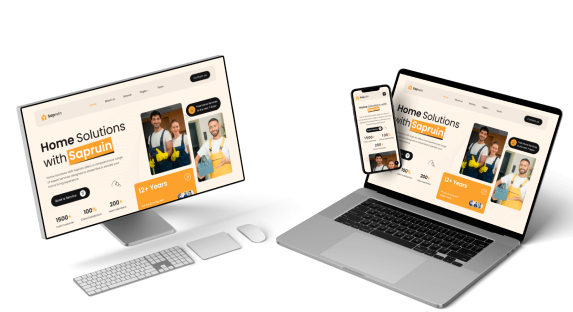 Landing Page Responsive device Image