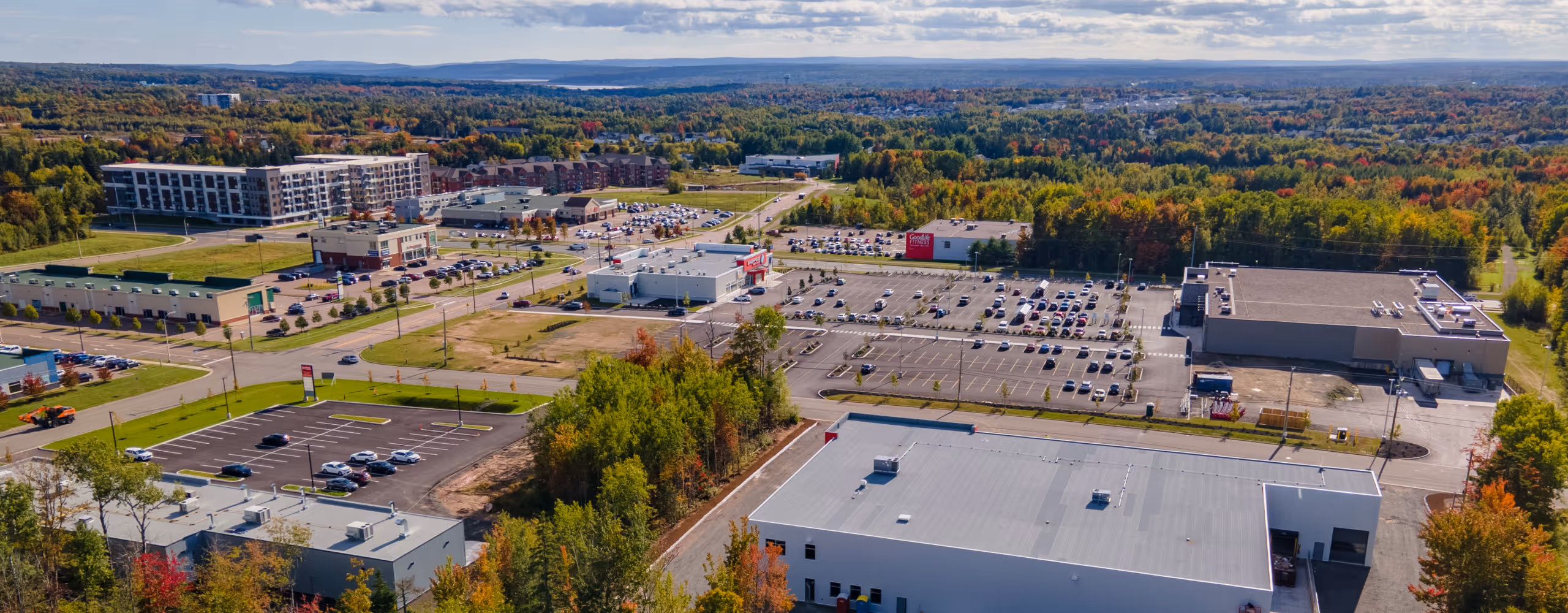 Parc industriel d’Expansion Dieppe – Vue aérienne