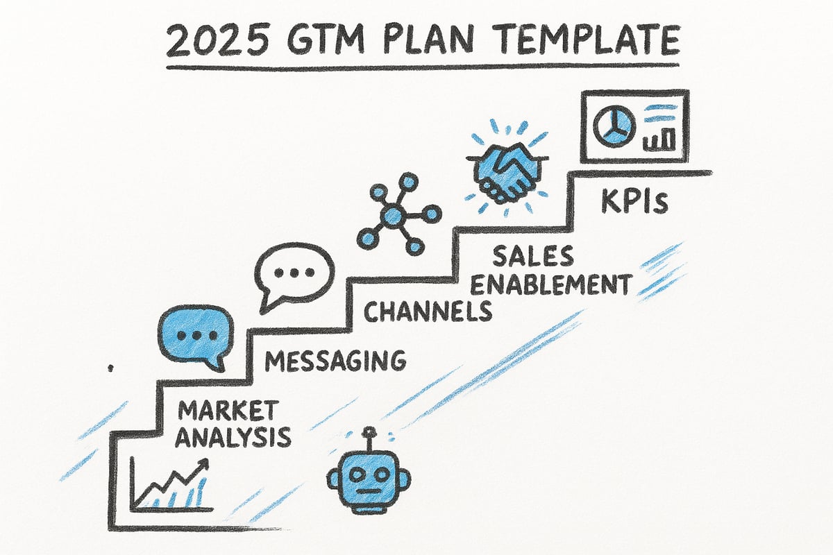 Step-by-Step GTM Plan Template for 2025