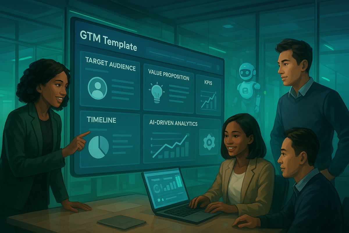 Key Components of a Modern Go-To-Market Strategy Template