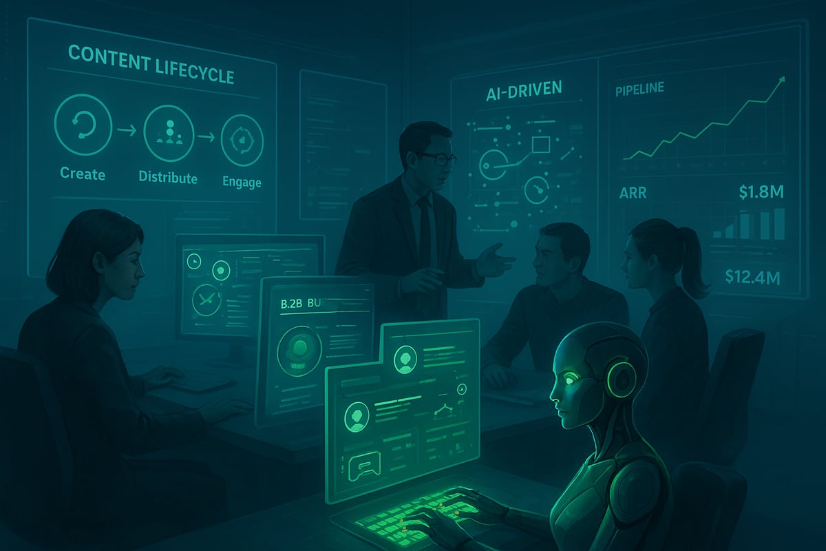 Content, Demand Generation, and AI-Powered Distribution