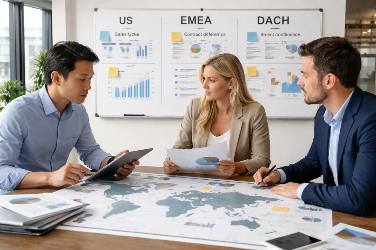 Regional B2B sales alignment