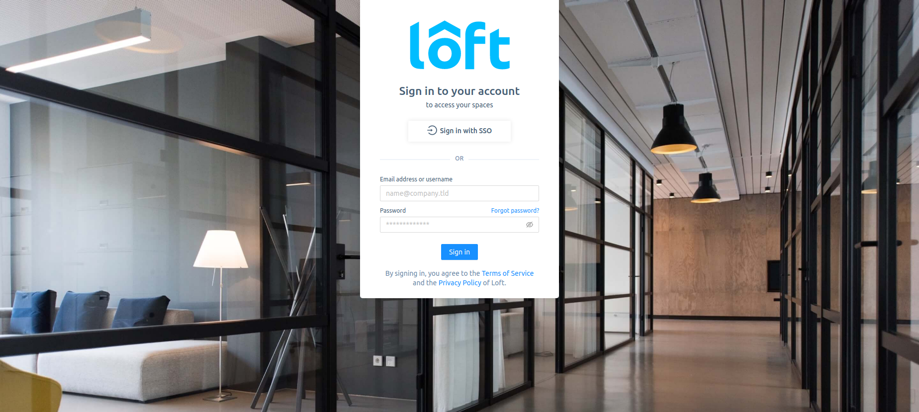 SSO with password-based auth