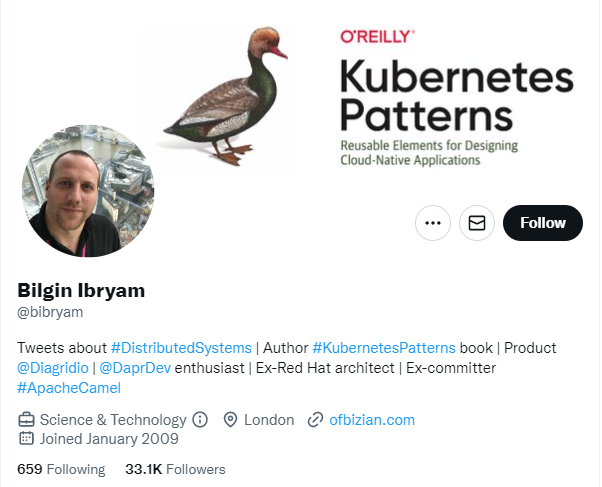 Bilgin Ibryam's Twitter