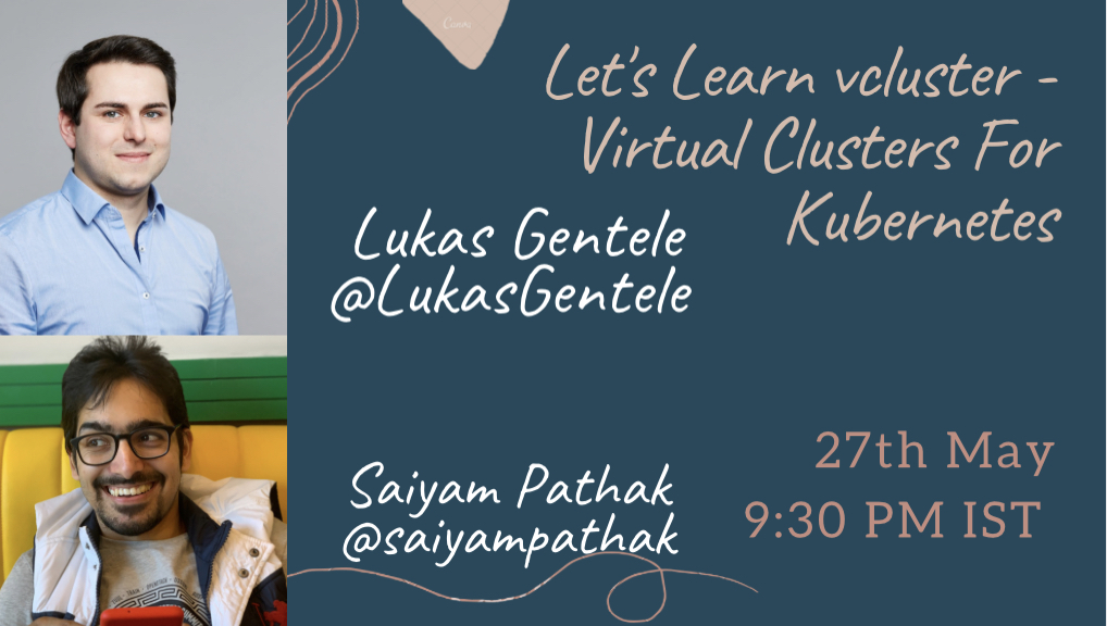 Let's Learn vcluster with Saiyam Pathak