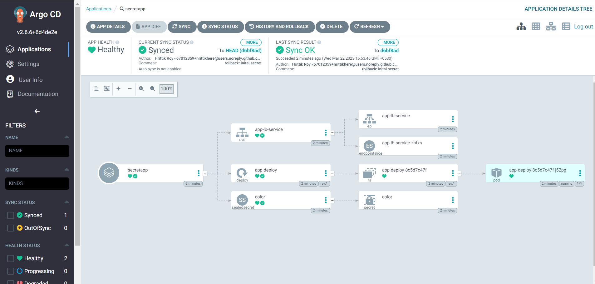 Cluster deployment complete