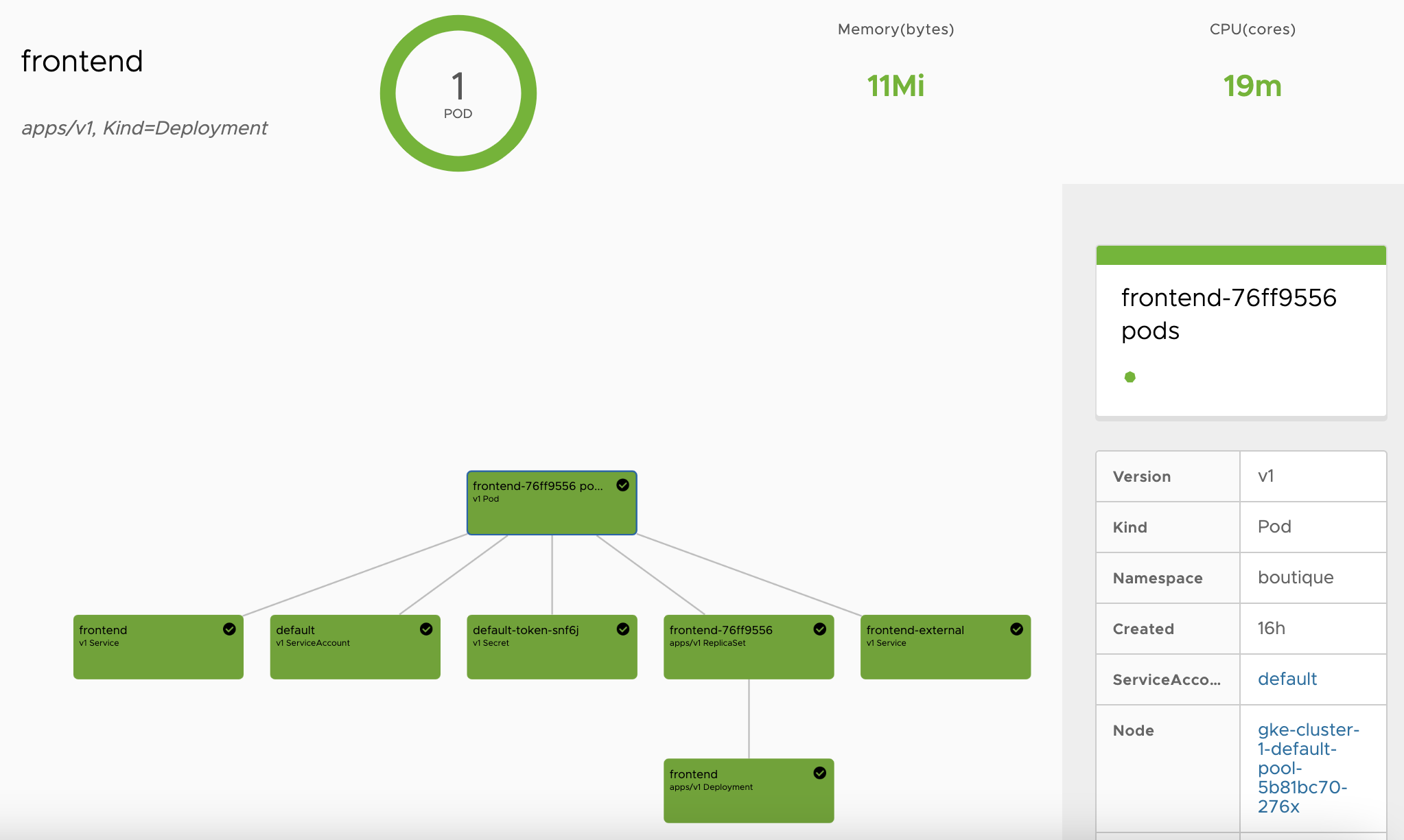 Octan's reousrce viewer