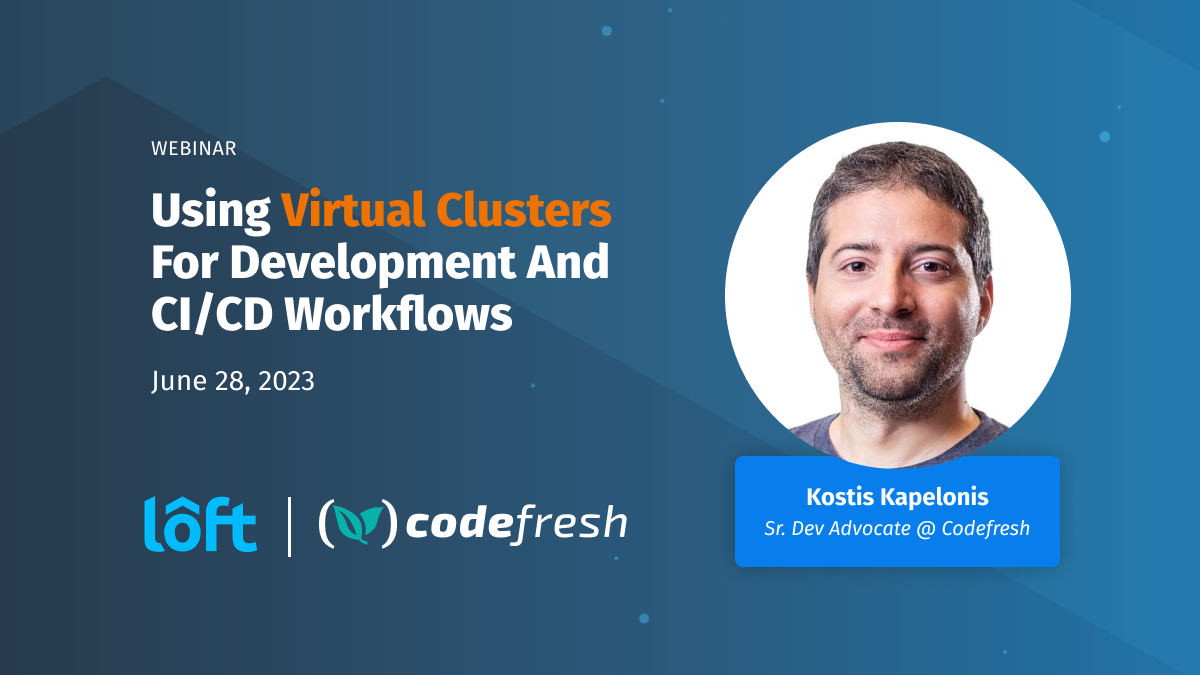 Using Virtual Clusters for Development and CI/CD Workflows