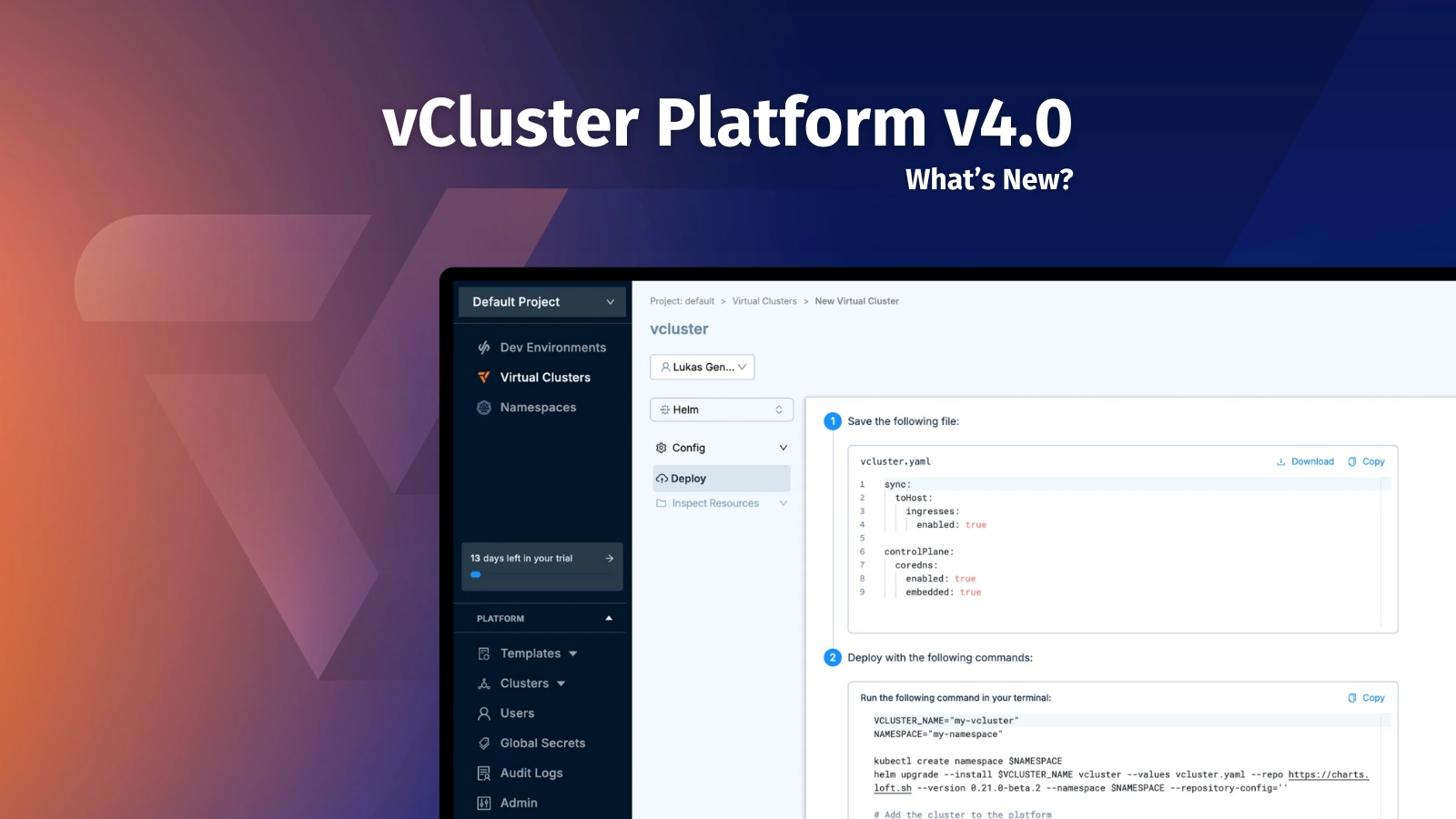 vCluster Platform v4.0