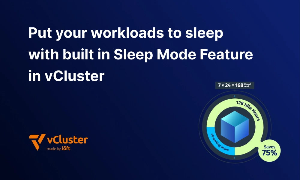 Put your workloads to sleep with built in Sleep Mode Feature in vCluster