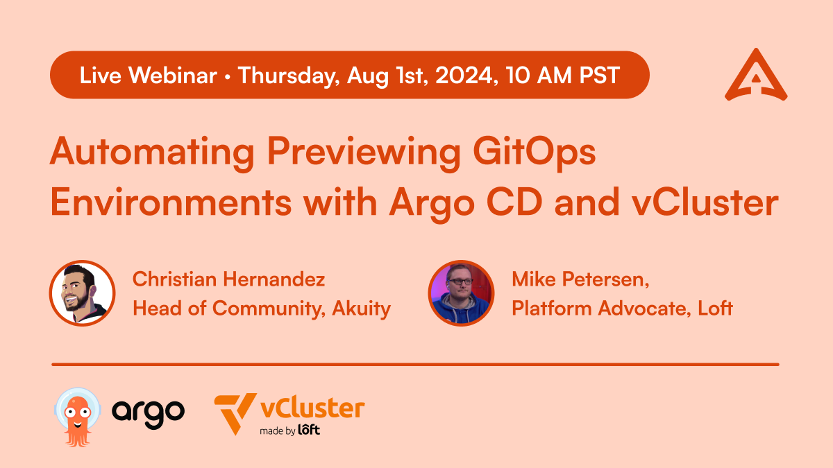 Automating Previewing GitOps Environments with Argo CD and vCluster