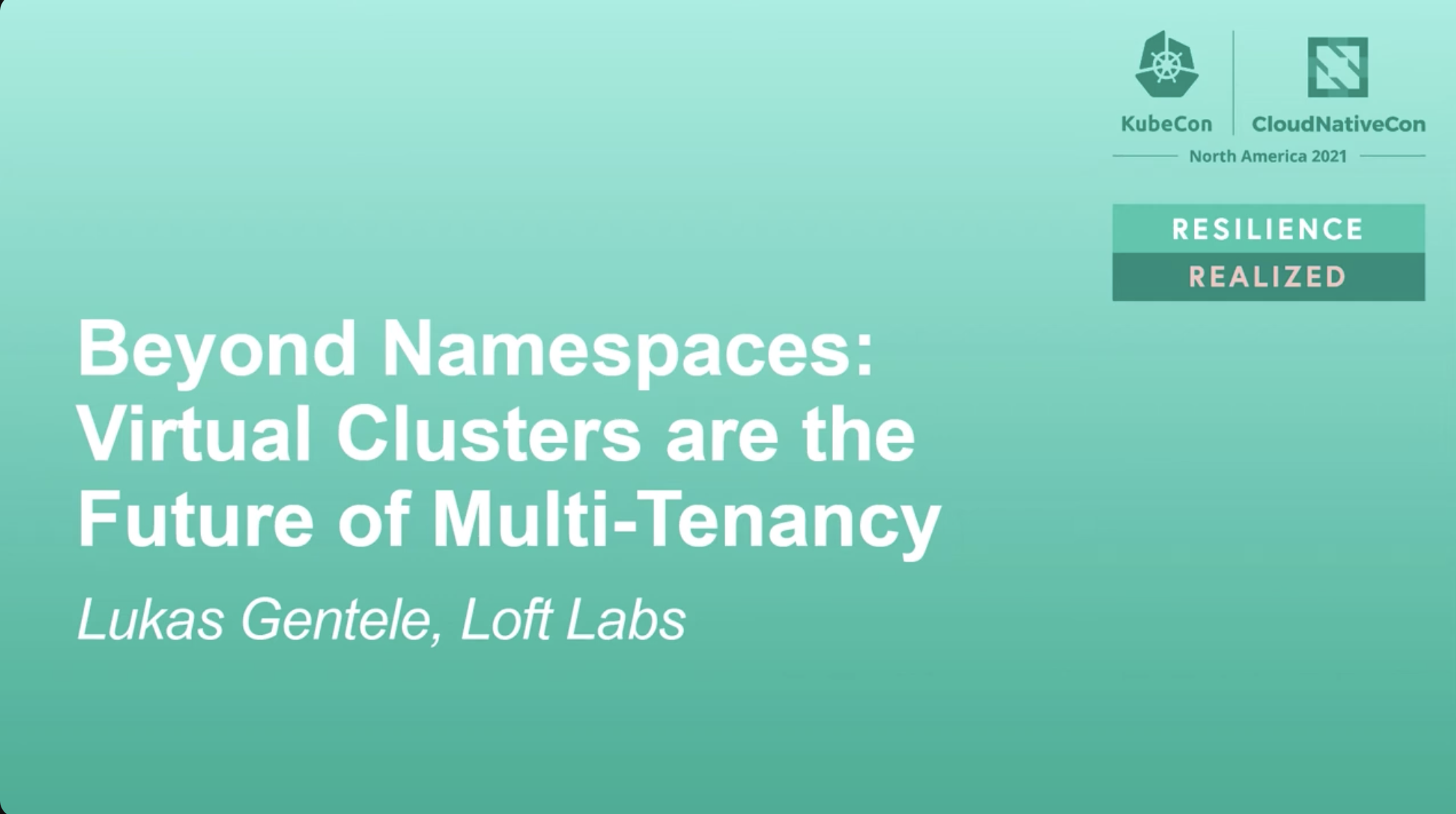 Beyond Namespaces: Virtual Clusters are the Future of Multi-Tenancy