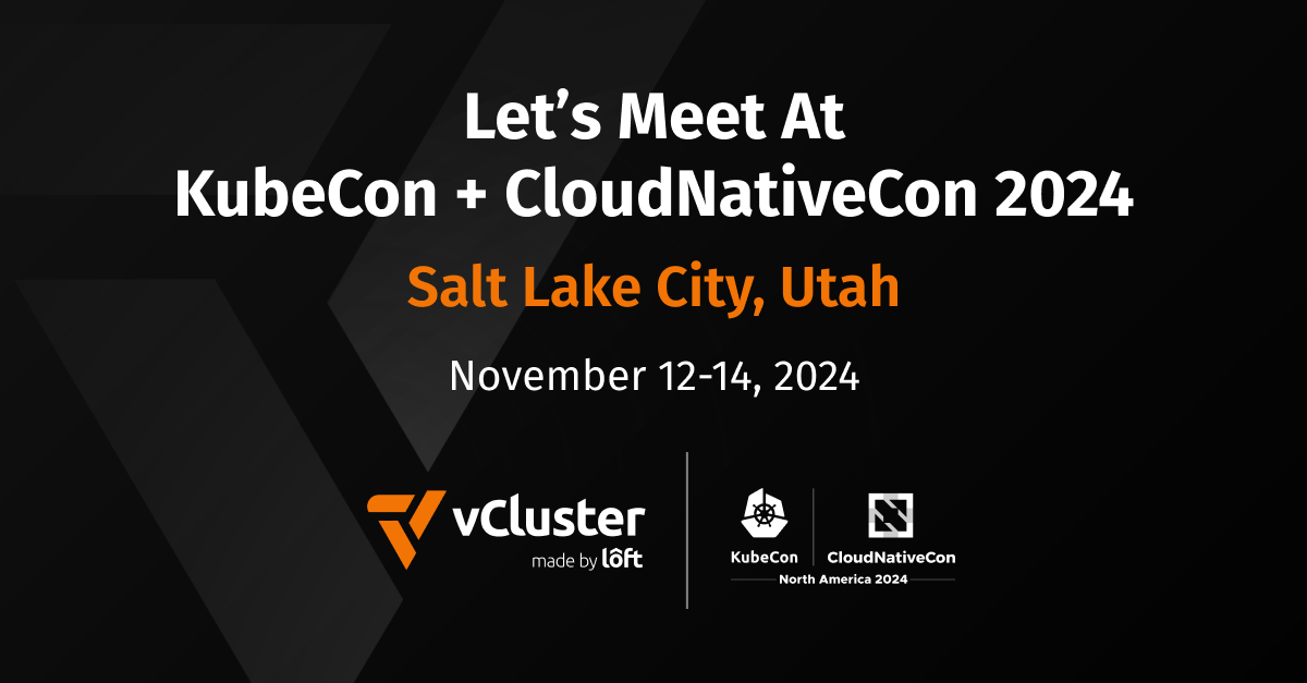 KubeCon + CloudNativeCon North America Salt Lake City 2024