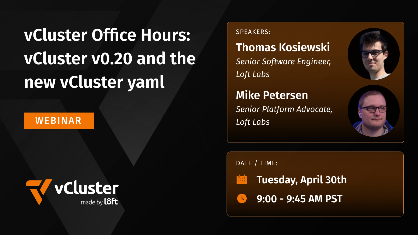 vCluster Office Hours: vCluster v0.20.0 beta