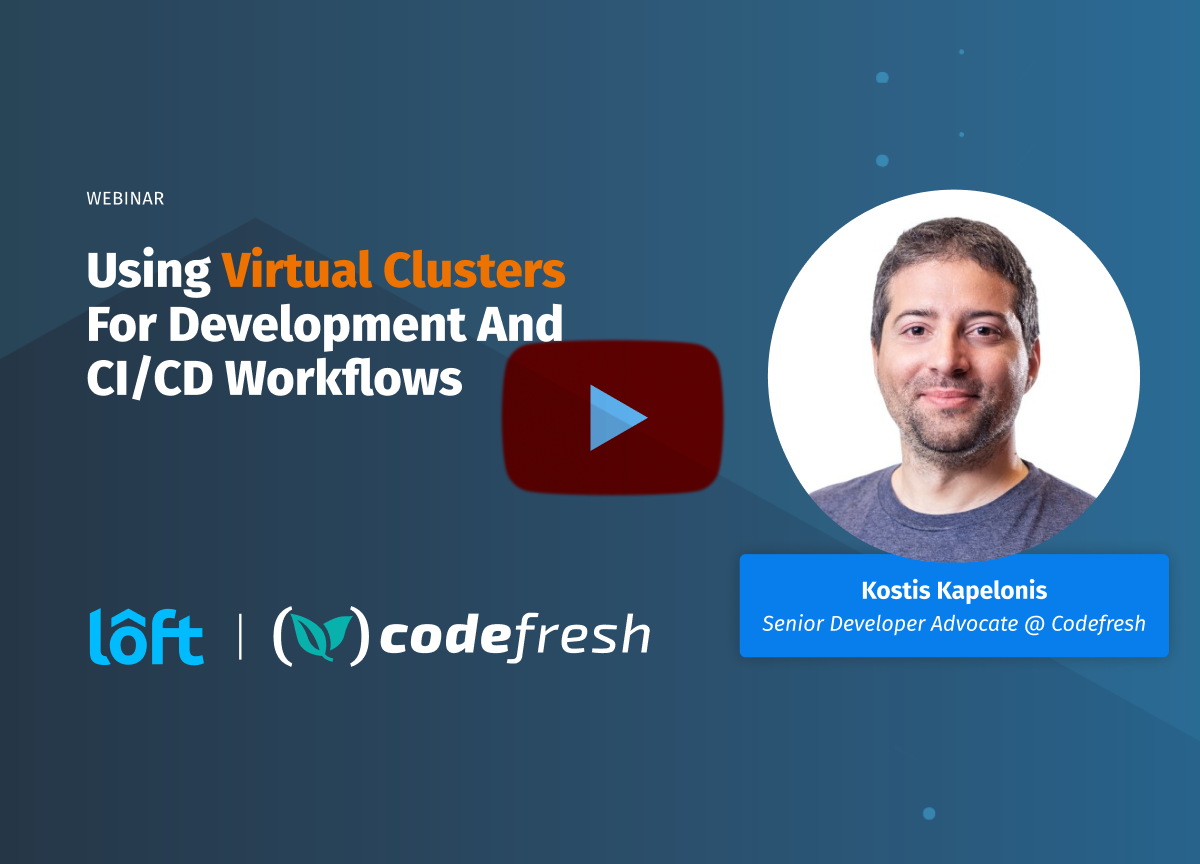 Using Virtual Clusters for Development and CI/CD Workflows