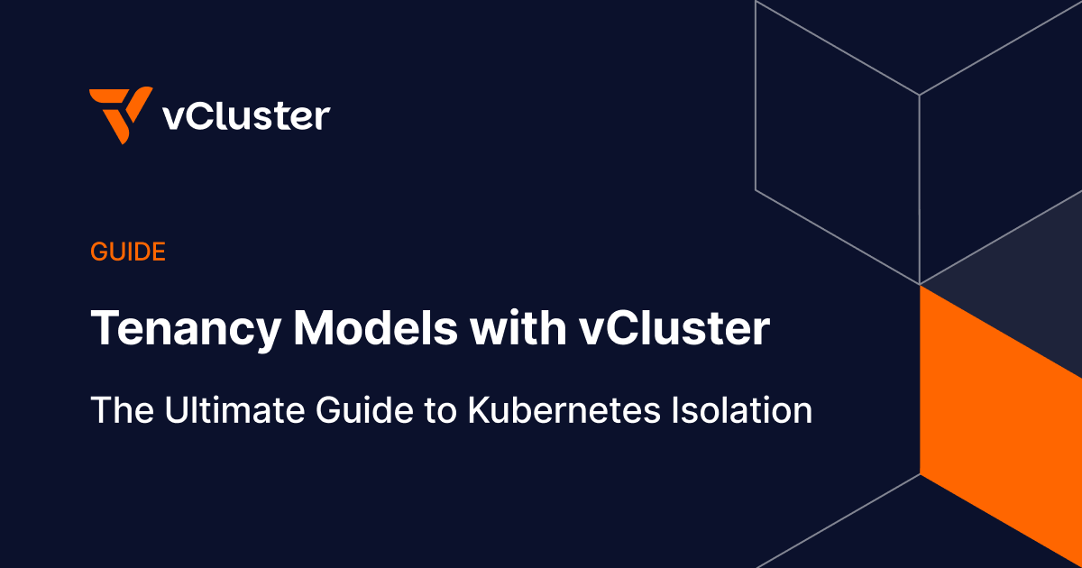 Tenancy Models with vCluster