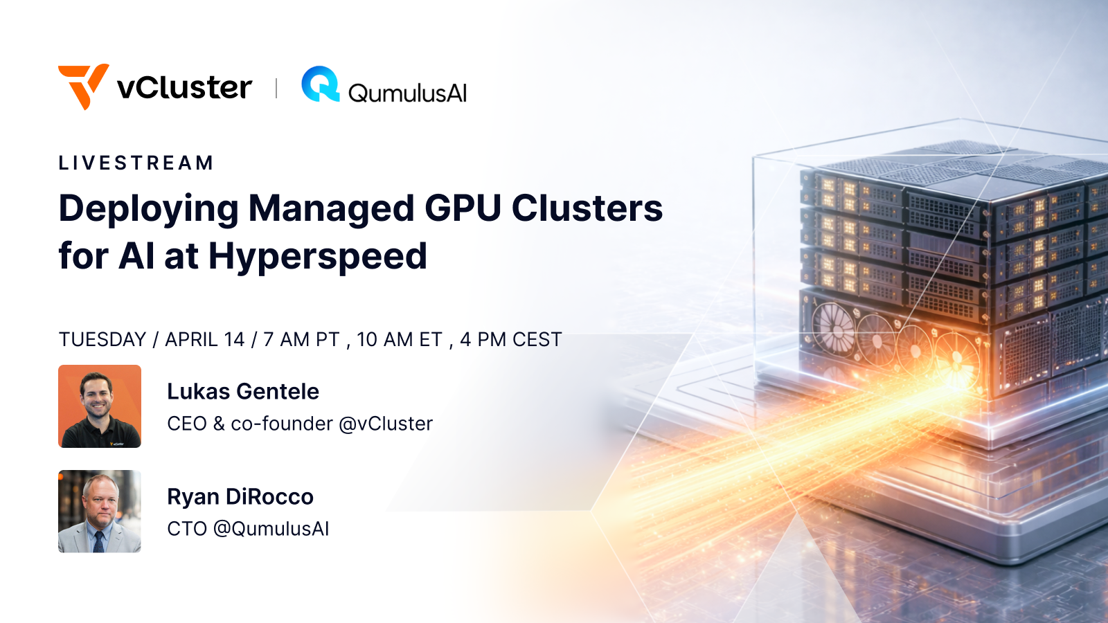 Deploying Managed GPU Clusters for AI at Hyperspeed