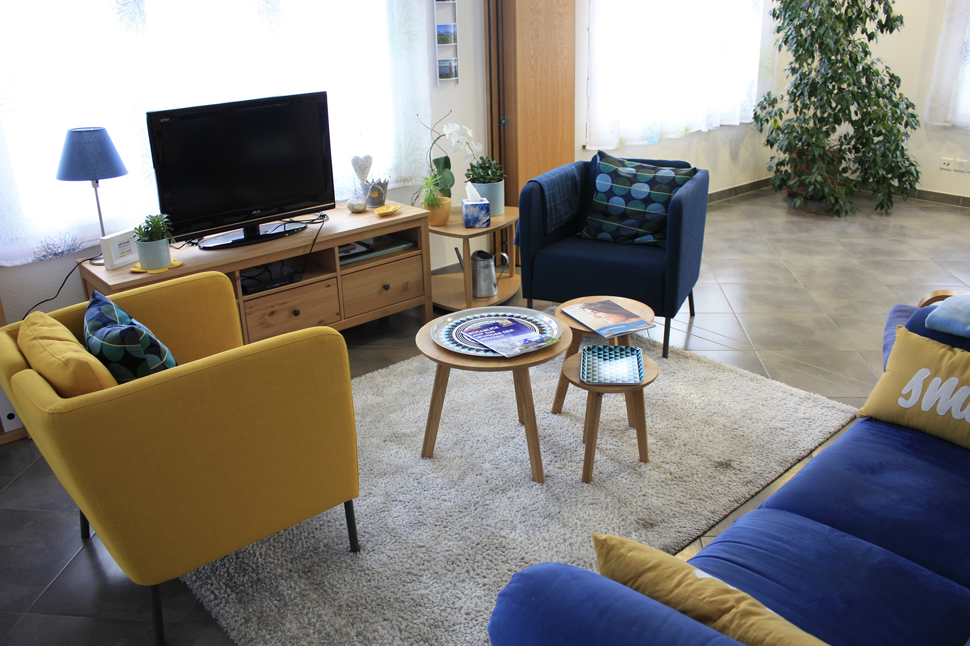 Wohnzimmer im deltaHuus