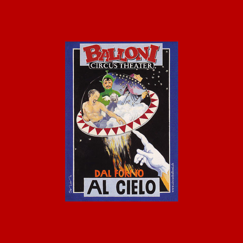 Altes Plakat für Show