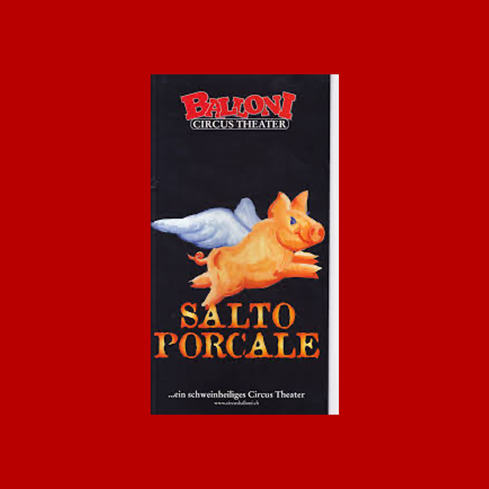 Altes Plakat für Show