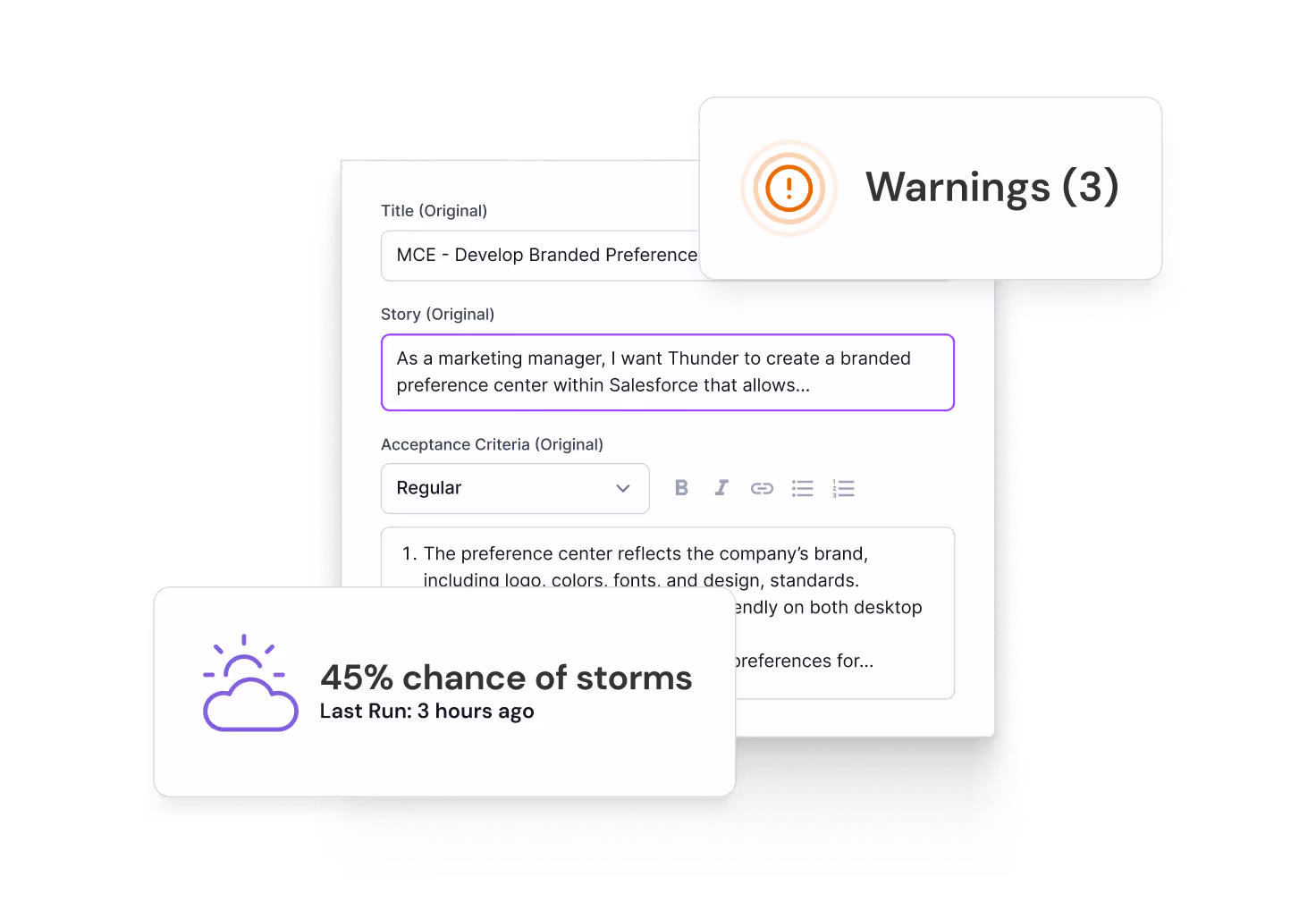 Thunder - Notification