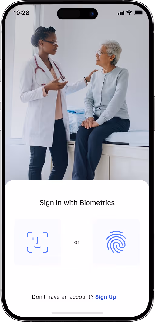 DocuMed AI app screenshot