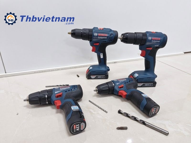 Các sản phẩm máy khoan pin Bosch chính hãng